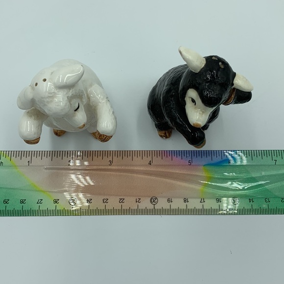 Fitz and Floyd Black and White Animal Figurines - Picture 4 of 5